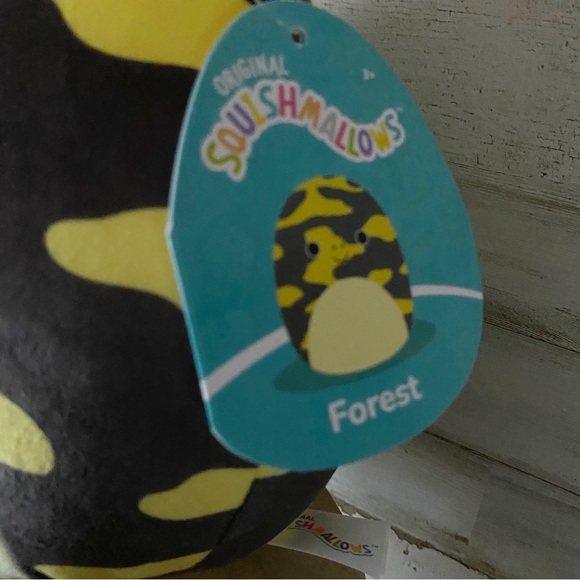 Squishmallow Forest the Salamander 7.5 inch NWT - Picture 2 of 3